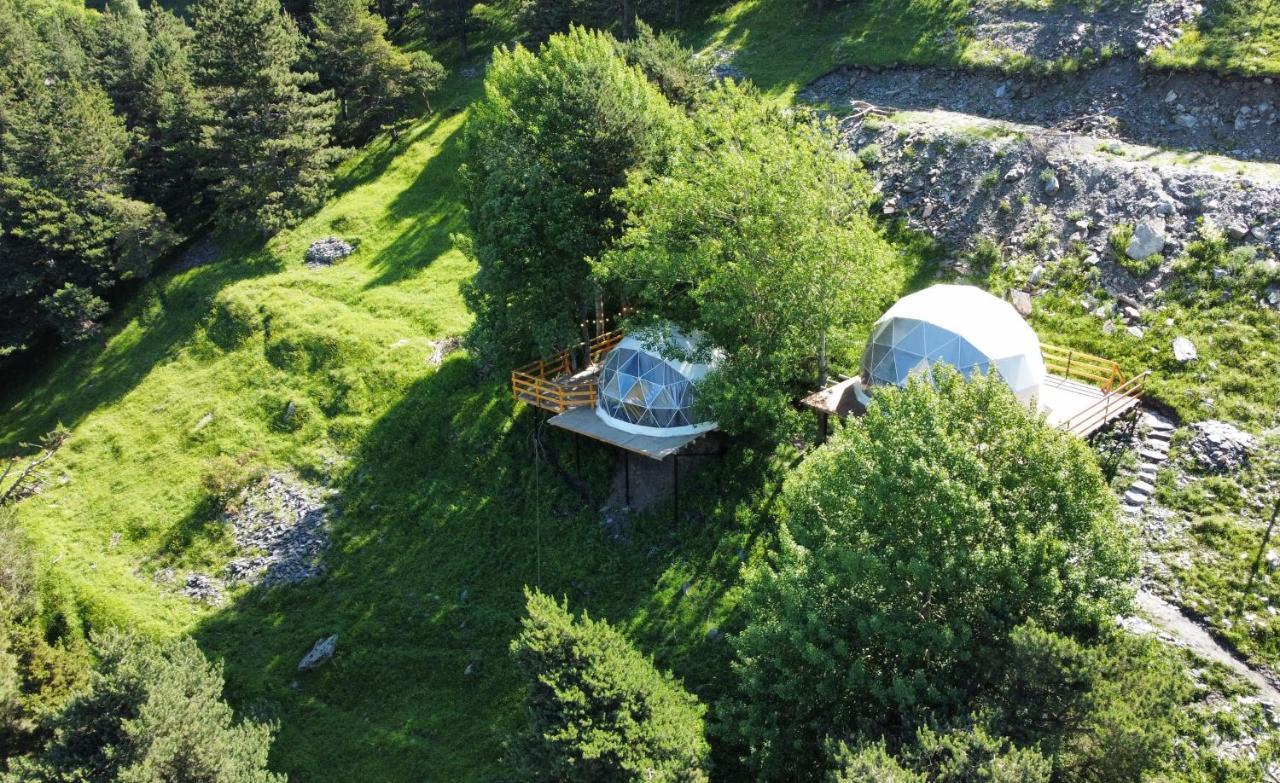 Hotel Elia Glamping à Kazbegi Extérieur photo