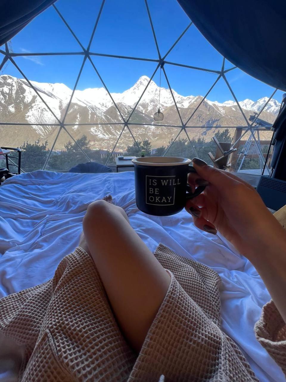 Hotel Elia Glamping à Kazbegi Extérieur photo