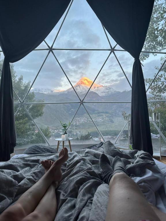 Hotel Elia Glamping à Kazbegi Extérieur photo