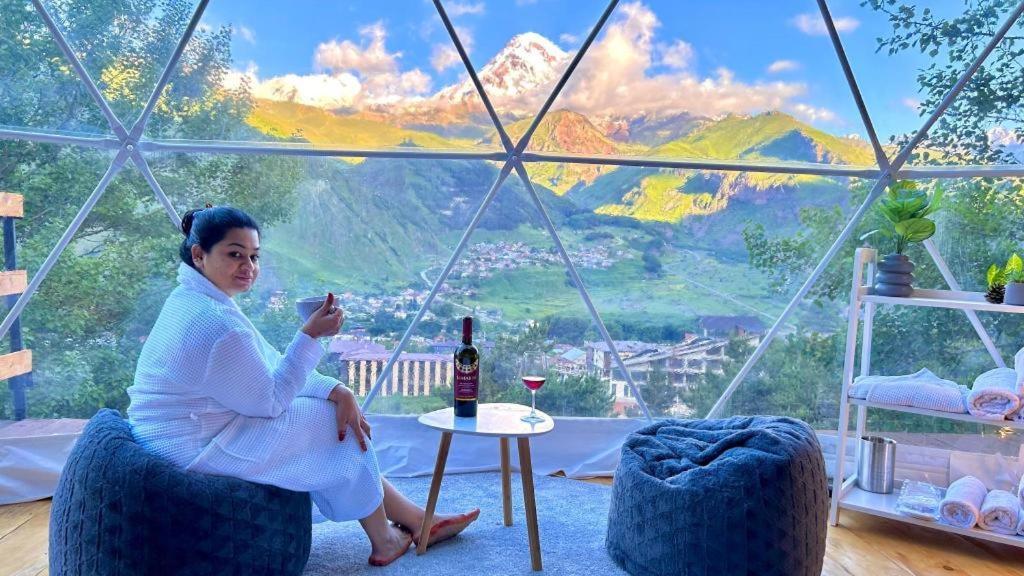 Hotel Elia Glamping à Kazbegi Extérieur photo