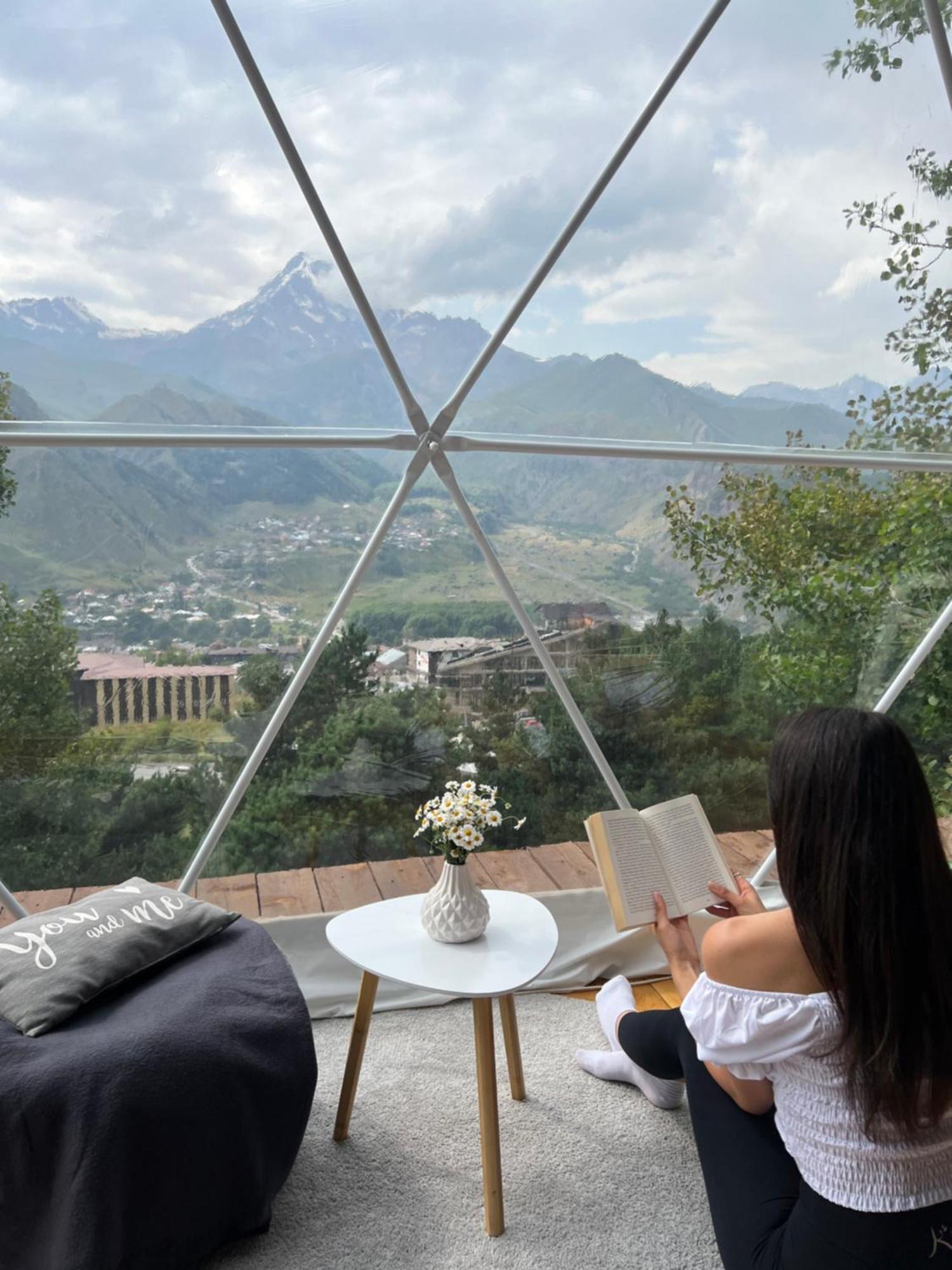 Hotel Elia Glamping à Kazbegi Extérieur photo